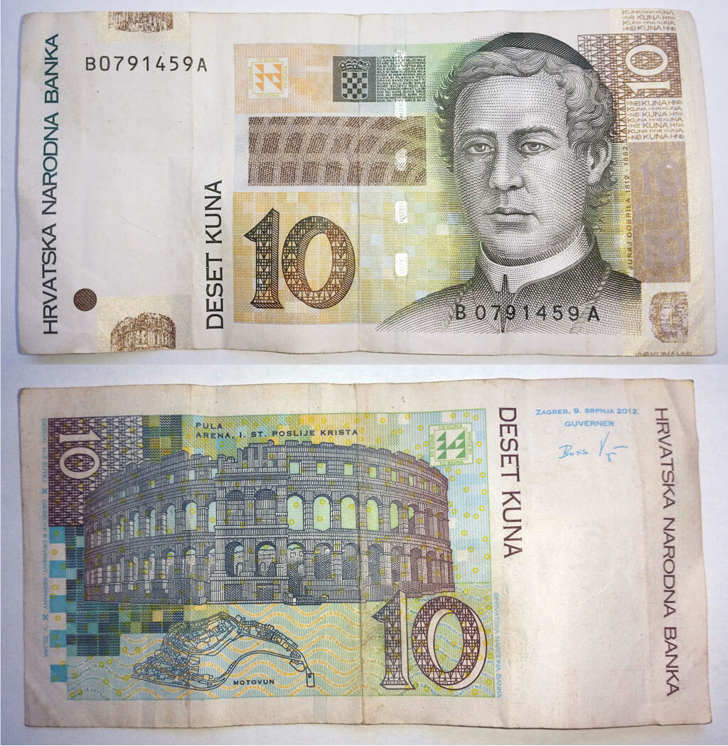 Měna v Chorvatsku - chorvatská kuna