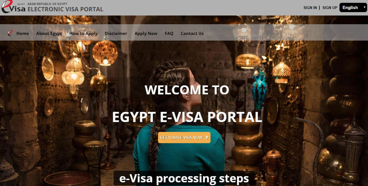 Egypt - vízum