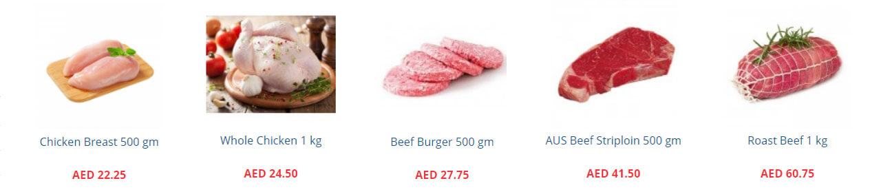 Cena masa - Dubaj