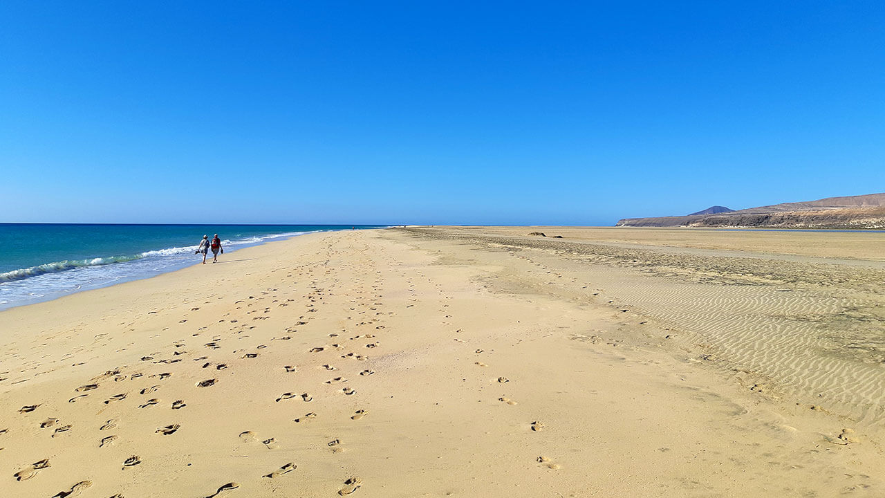 Fuerteventura pláž Sotavento