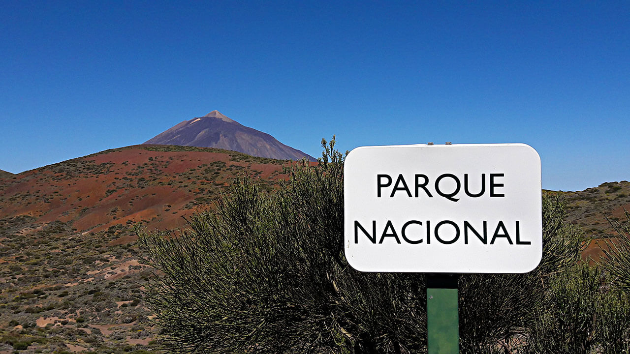 Pico de Teide v národním parku na Tenerife