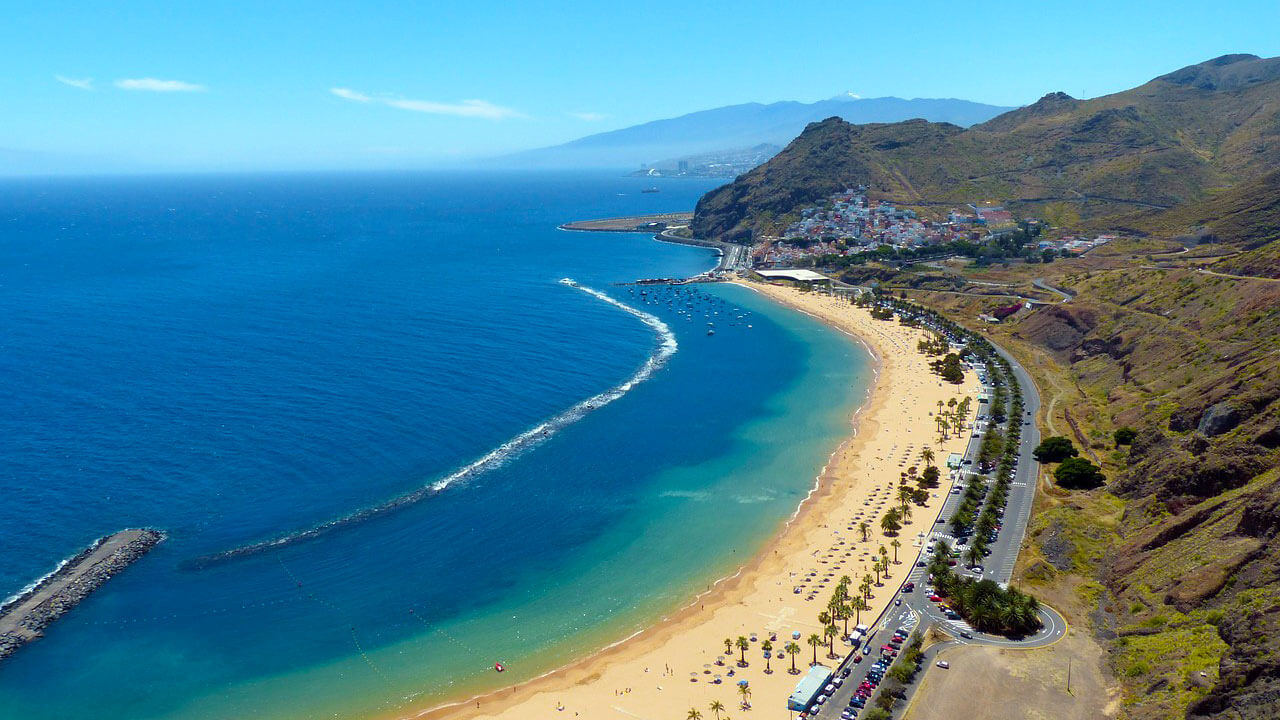 Playa de La Teresitas - pláže na Tenerife