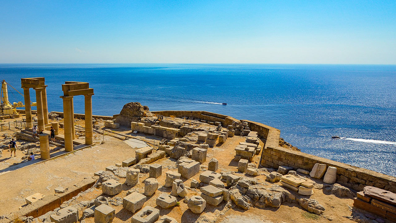 Výlet na Lindos, Rhodos