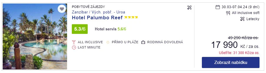 Palumbo Reef Resort