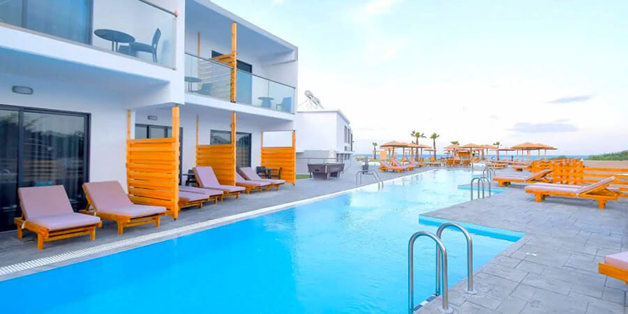 Hotel Evita Bay, Rhodos, Řecko