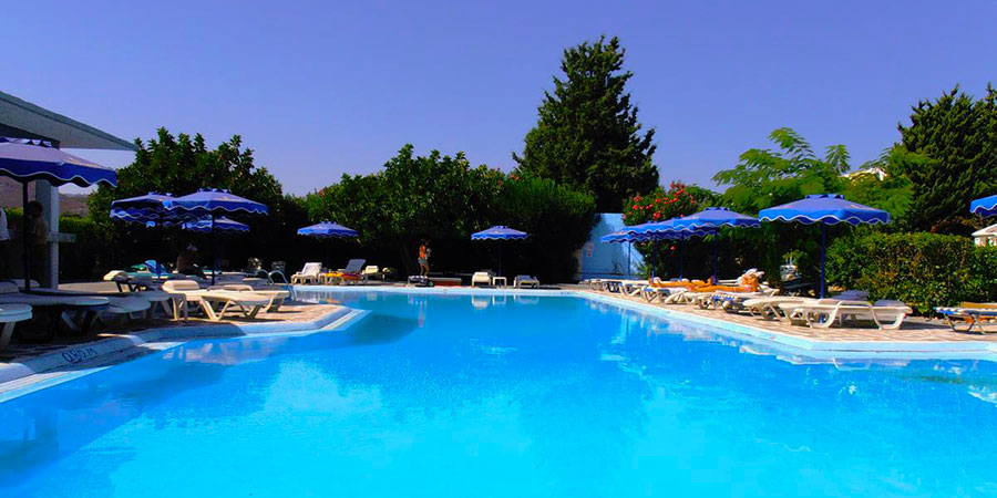 Hotel Loutanis, Rhodos, Řecko